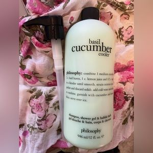 Philosophy Basil Cucumber 32 oz body wash